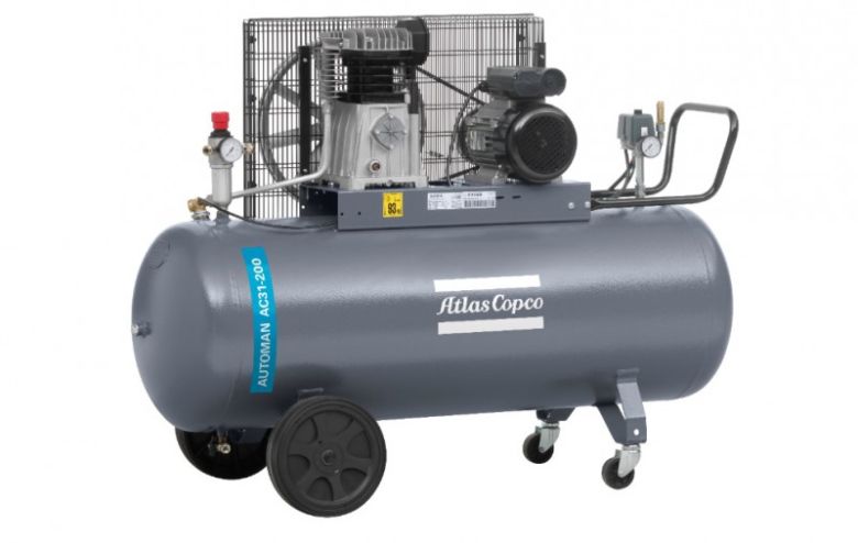 Kompresor, sprężarka 200L ATLAS COPCO AC 31 E 200 M