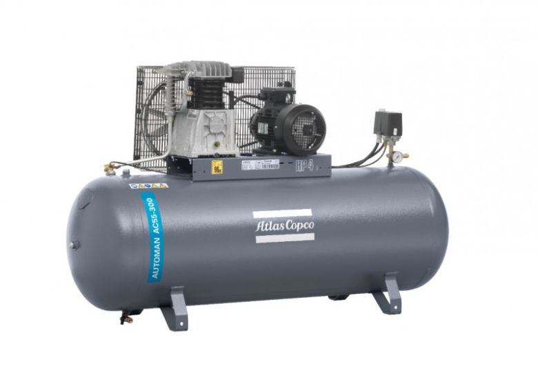 Kompresor, sprężarka 500L ATLAS COPCO AC 55 E 500 T