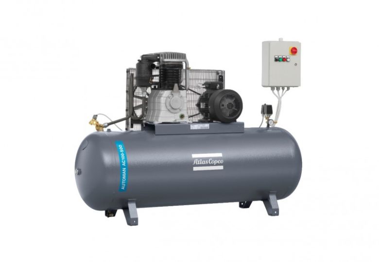 Kompresor, sprężarka 500L ATLAS COPCO AC 75 E 500 T