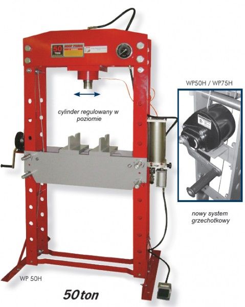 Prasa warsztatowa hydrauliczna WP 50H