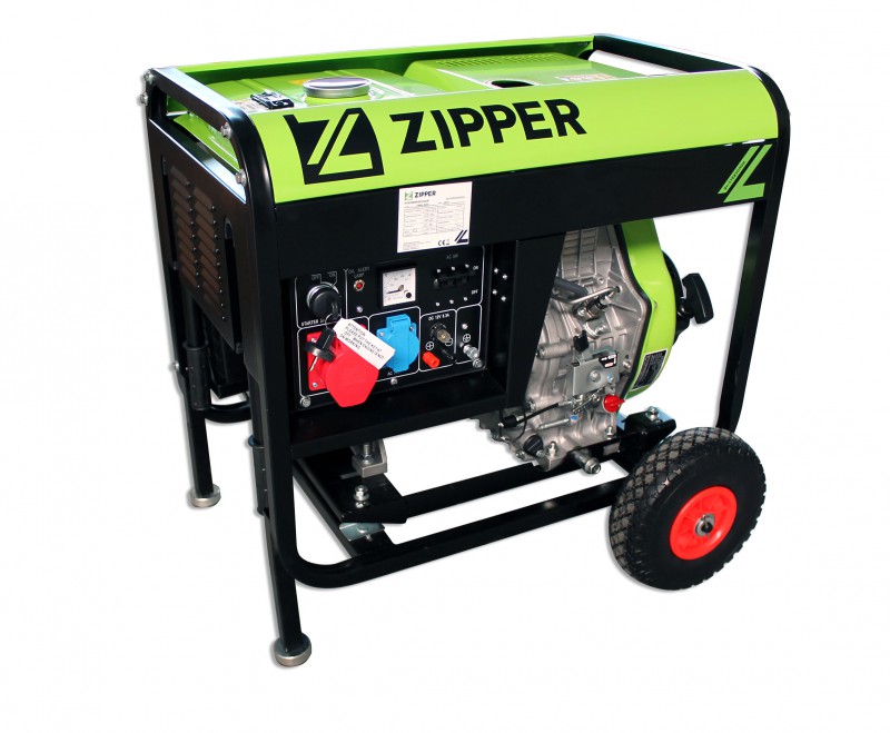 Zipper Diesel Stromerzeuger 6500 Watt AVR ZI-STE6700DH